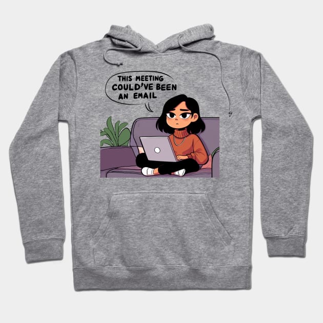 Pointless meetings Hoodie by NeneTees